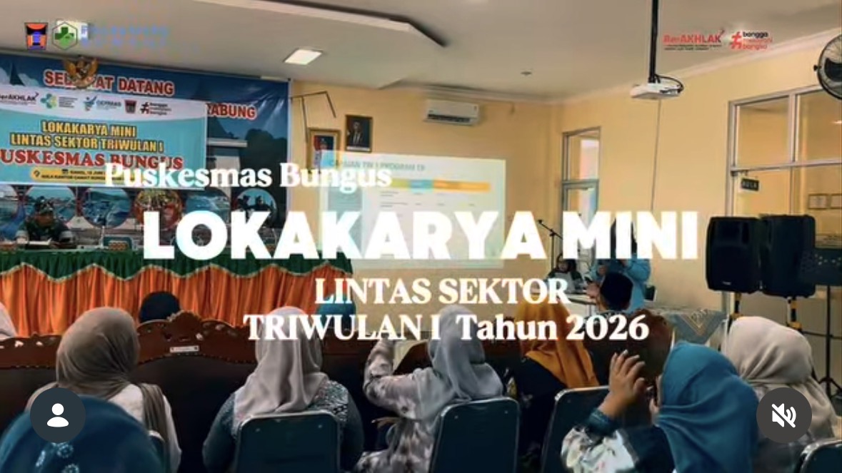 Perkuat Sinergi Lintas Sektor, Puskesmas Bungus Gelar Lokakarya Mini Triwulan